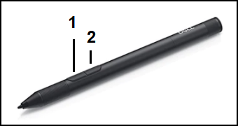 Boutons du stylet actif Dell PN720R