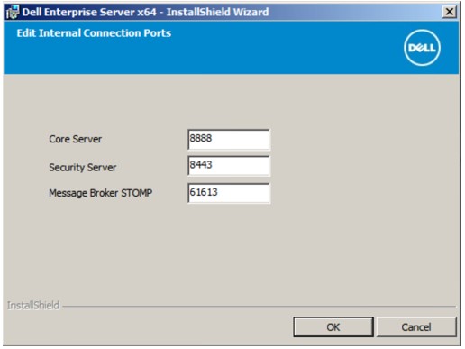 Optional internal connecting ports to edit