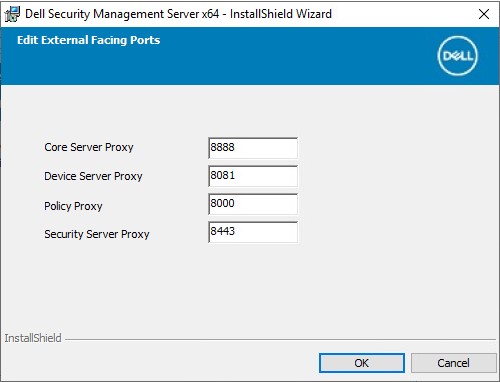 Optional external connecting ports to edit