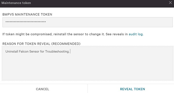 Token onthullen