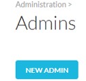 Botón New Admin