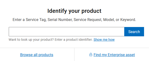 Možnost procházet všechny produkty