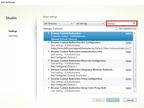 Type Browser