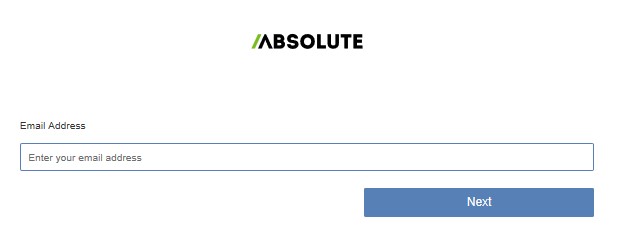 Absolute webconsole login