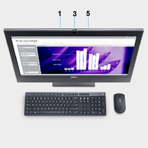 OptiPlex 7450 AIO: お使いのコンピューターのビジュアル ガイド