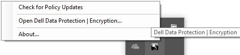 Ouvrir&nbsp;Dell&nbsp;Data&nbsp;Protection&nbsp;|&nbsp;Encryption