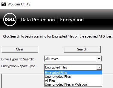 Encryption Report Type