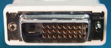 Connecteur DVI-D à liaison double