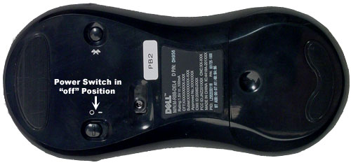 включение и выключение мыши