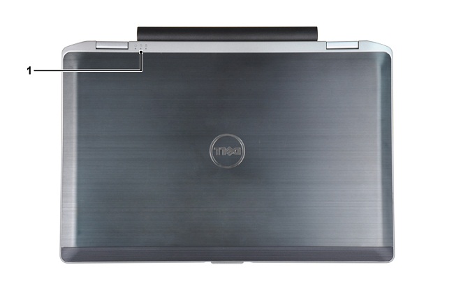 Dell Latitude E6530 top view