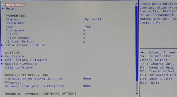 UEFI VROC LSI MegaRAID 23