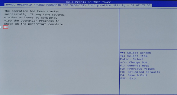 UEFI VROC LSI MegaRAID 30