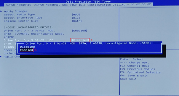 UEFI VROC LSI MegaRAID 7