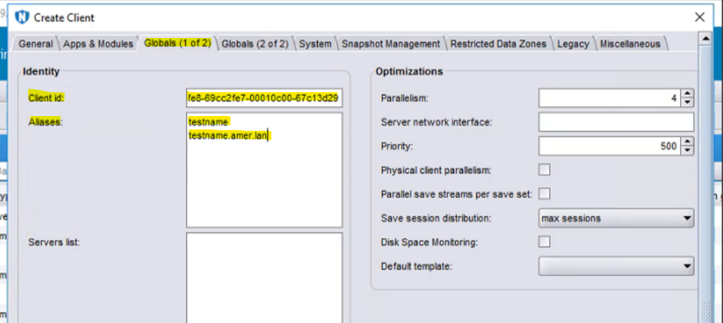 NetWorker: How to Rename a NetWorker Client and Complete Required Post ...