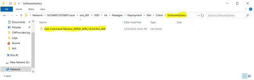 utwórz kolejny podfolder o nazwie pliku EXE