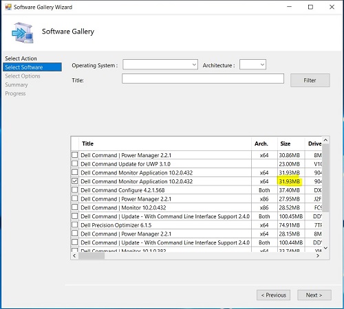 Wizard Softwaregalerie