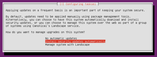 Ubuntuのインストール - アップデート