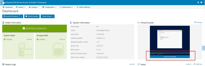 IDRAC9-instrumentpanel
