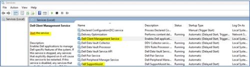SupportAssist 서비스