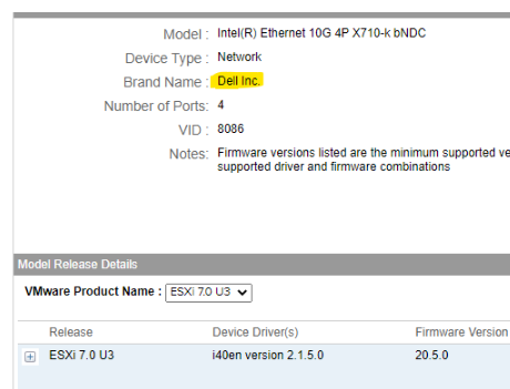 OEM for VMware-kompatibilitet