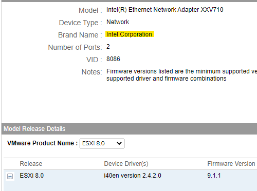 VMwareとの互換性 小売