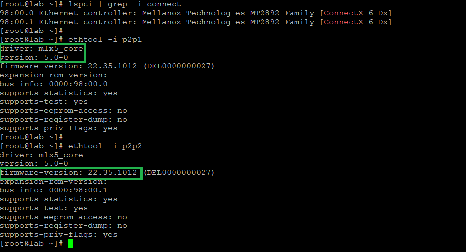Controllo della versione del firmware