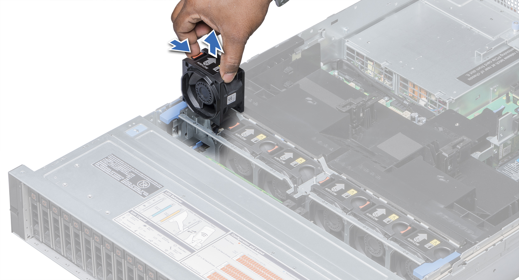 Rimozione della ventola