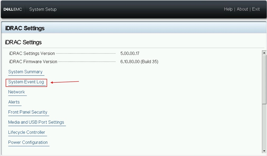 Журнал системных событий
