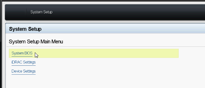 Розділ BIOS системи
