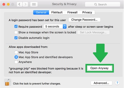 Security-Message-Open-Anyway