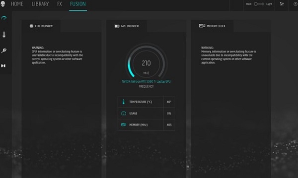 Fusion Tab Screenshot