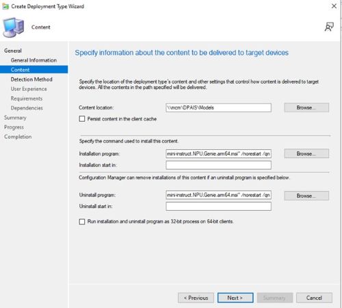 Saisissez msiexec /x «&nbsp;Dell.Model.Phi-3.5-mini-instruct.NPU.Genie.arm64.msi&nbsp;» /norestart /qn