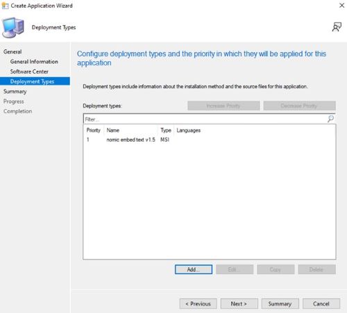Next (İleri) öğesine tıklayın.