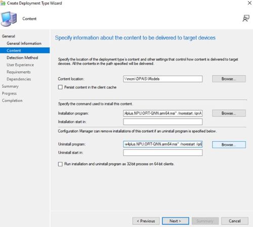 Saisissez msiexec /x «&nbsp;Dell.Model.Real-ESRGAN-x4plus.NPU.ORT-QNN.arm64.msi&nbsp;» /norestart /qn