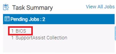 pending job is added to the Job Queue