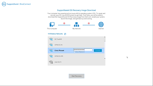 SupportAssit BIOSconnect