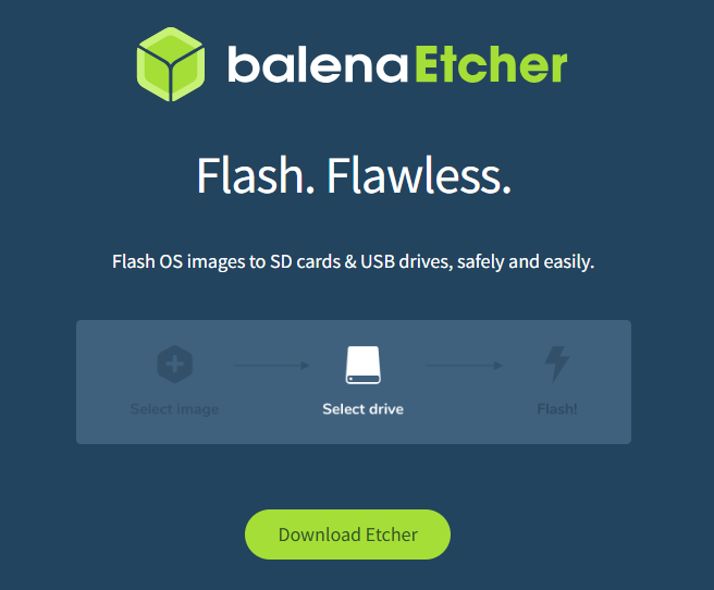 balenaEtcherメイン画像