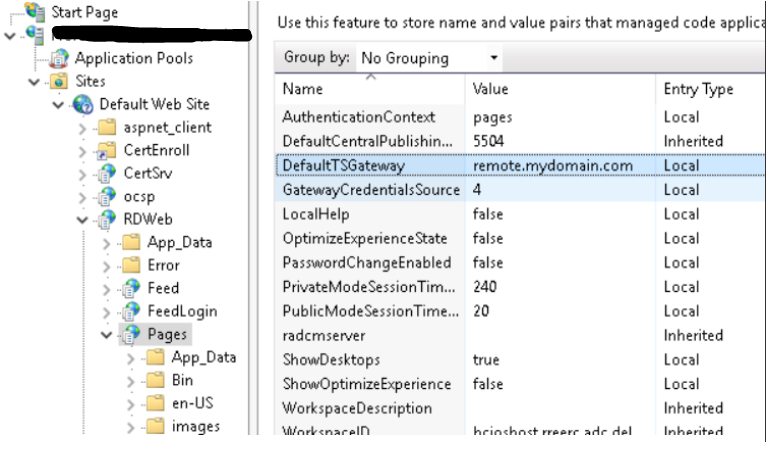 Ad ve Değer Çifti Depolaması