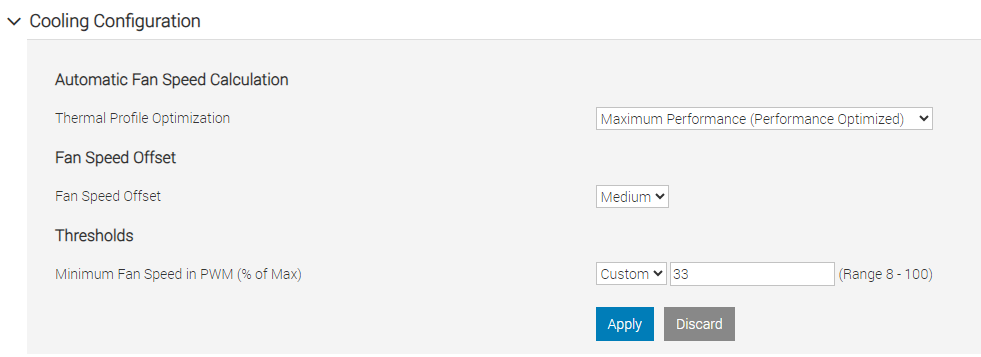 Конфігурація охолодження