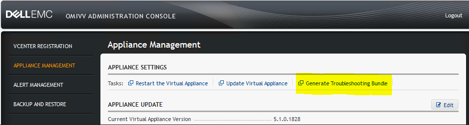 Registrazione di vCenter
