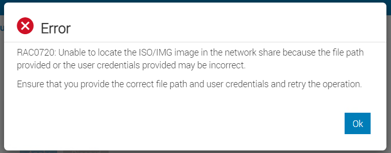 Web UI 错误消息