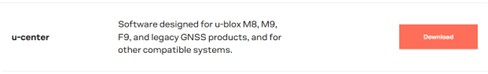 U-center od u-blox je bezplatný softwarový nástroj pro konfiguraci GNSS přijímačů u-blox pod Windows