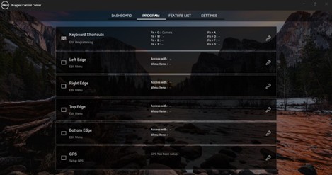 Öffnen Sie RCC und rufen Sie die GPS-Seite auf