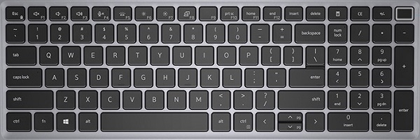 Latitude 5520 QWERTY-tastatur