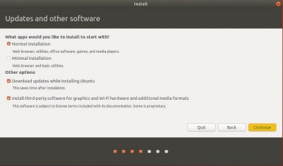 Installare Ubuntu