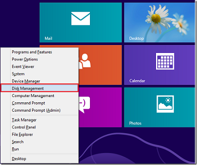 Windows 8の［ボリュームの縮小］
