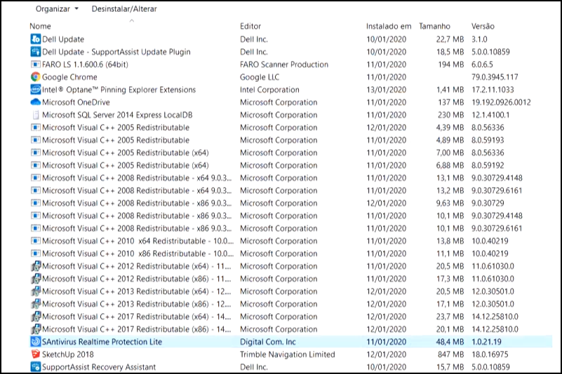 Windows Add & Remove Programs