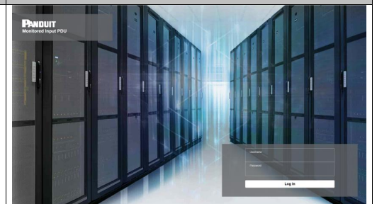 Inicie sesión en la PDU