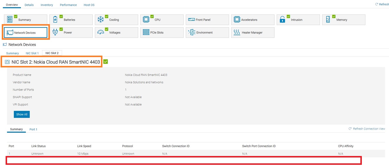 Port 2 non présenté