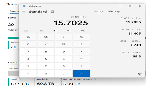 Se till att varje klusternod har minst en CSV-disk